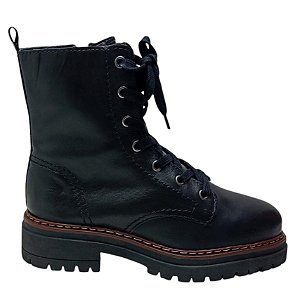 Bota Bottero Coturno Em Couro Sola Emborrachada