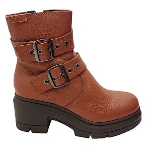 Bota Bottero Coturno Em Couro Coleção Nova