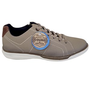 Sapato Pegada Em couro Solado Com Amortecimento