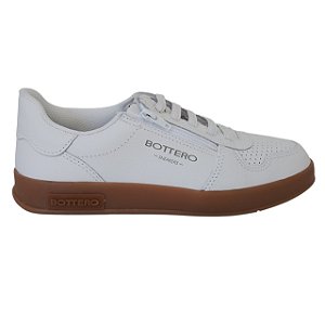 Tênis Feminino Bottero Em Couro Moderno Leve Lançamento