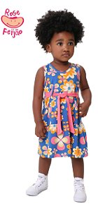Vestido baby estampado Floral. Ref: 54.317
