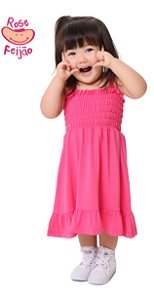 Vestido Baby com lástex. Ref: 54.302