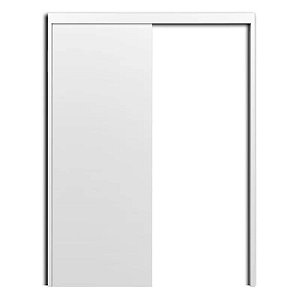 Porta Pronta Drywall G-Door Standard Germano Madeira Branca 820mm x 2110mm x 11mm