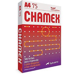 Papel Sulfite A4 Chamex 75g 500 folhas