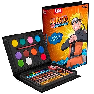 Kit Maleta Artística Naruto 24 Peças - Tris