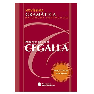 Livro - Novíssima Gramática da Língua Portuguesa