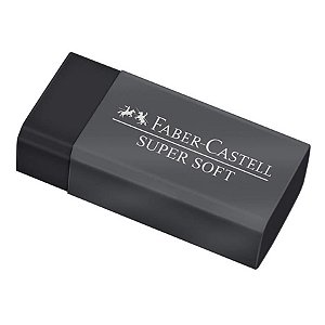 Borracha Faber Castell Super Soft Preta