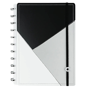 Caderno Grande - Caderno Inteligente - Grey Glam