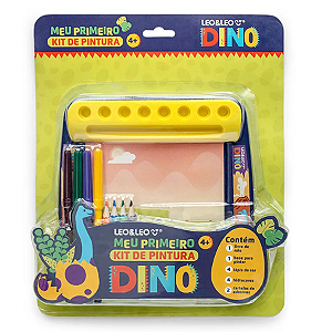 Meu Primeiro Kit de Pintura Dino Leo & Leo