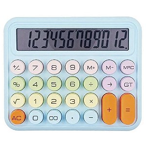 Calculadora de Mesa 12 Dig Candy Color