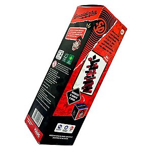 Torre De Equilibrio Maluca Do Enaldinho + Dado Com 54 Peças - Livros Magic