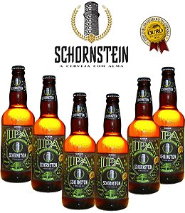 Pack Cerveja Schornstein IPA 500 ml -  6 unidades