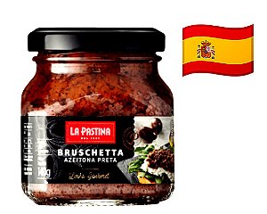 Bruschetta De Azeitona Preta Gourmet 140G La Pastina