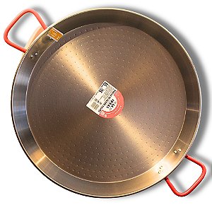 Paellera Valenciana Garcima 55 cm polida - 16 Porções