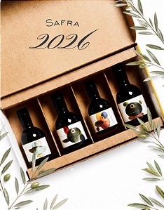 Kit Degustação Azeite Extravirgem Lagar H (4 Garrafas - 250 ml)