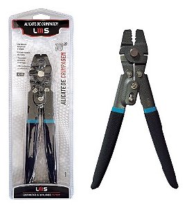 Alicate De Crimpagem Lumis 25,4cm -  Para Empate De Pesca