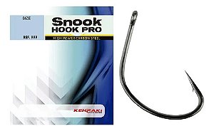 Anzol Kenzaki Snook Hook Pro N 1 Black Carbon Japonês 6 Pçs
