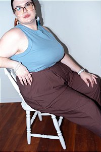 Regata Ribana - Plus Size Azul Clara