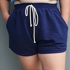 Shorts Manu - Shorts Moletinho Plus Size
