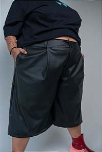 Bermuda Jorts Alfaiataria Courino - Plus Size