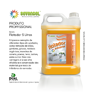 Flotador Industrial Concentrado 5 Litros - Sevengel