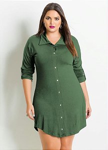 Chemisier Styles basic Green