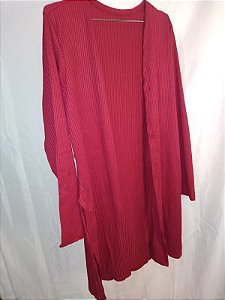 Cardigan discret - Marsala