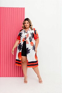 Conjunto Tropical - Plus Size