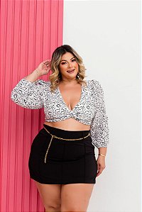 Conjunto Elegant - Abstrata  (Plus Size)