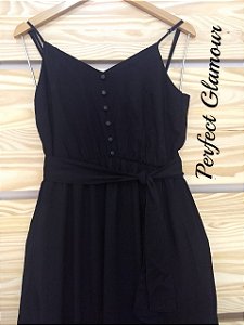 Vestido Franca - Preto