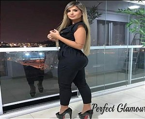Macacão NY casual Preto