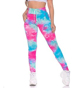 Calça Tie Dye Suplex Fitness