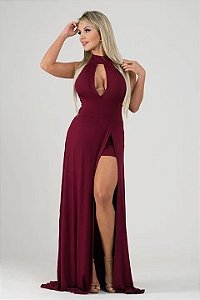 Vestido França Marsala