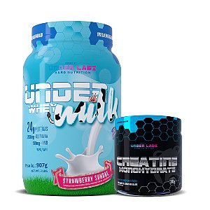 COMBO UNDER MILK WHEY 907G + CREATINE MONOHYDRATE 300G