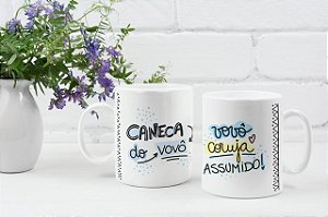 Caneca de Porcelana: Caneca do Vovô