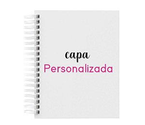 Agenda Permanente - Capa Personalizada