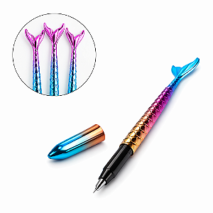 Caneta Sereia Gel Luxo I Estrellyta