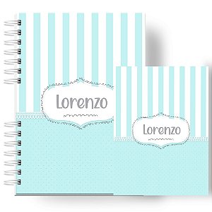 Caderneta + Porta Doc: Menino