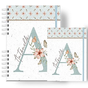 Caderneta + Porta Doc: Menina