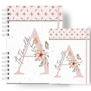 Caderneta + Porta Doc: Menina