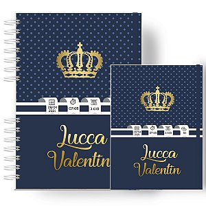 Caderneta + Porta Doc: Menino