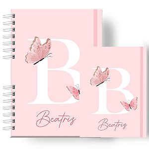 Caderneta + Porta Doc: Menina