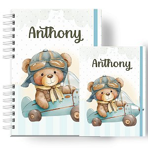 Caderneta + Porta Doc: Menino