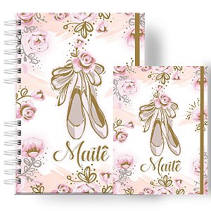 Caderneta + Porta Doc: Menina