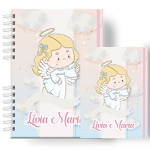 Caderneta + Porta Doc: Menina