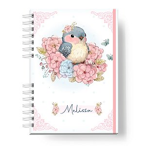 Caderneta de Vacinas : Menina Passarinho