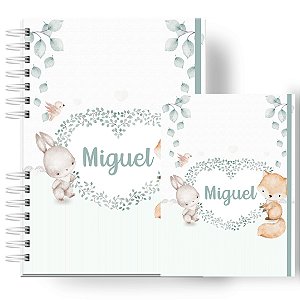 Caderneta + Porta Doc: Menino Bosque