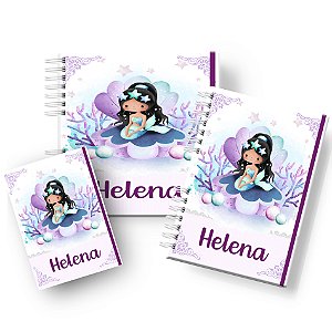 Kit Completo: Menina Sereia