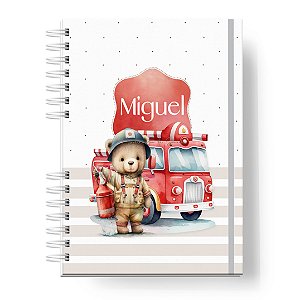 Caderneta de Vacinas: Menino Bombeiro