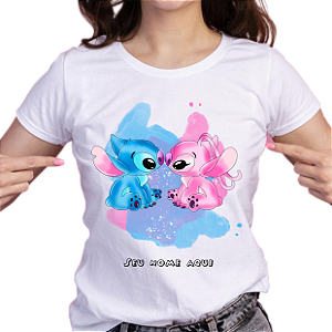 Camisetas T Shirt Personalizadas ( Leia a Descrição): Stitch